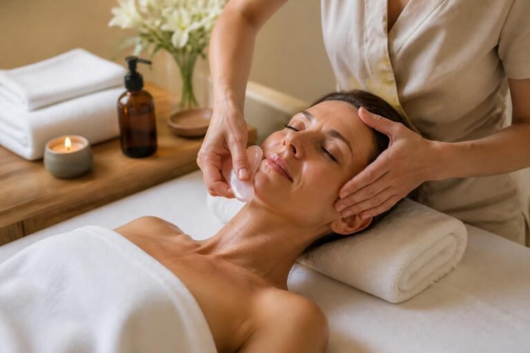 découvrez les techniques du gua sha et du massage du visage, leurs bienfaits réels et comment bien les pratiquer pour une peau éclatante et détendue.