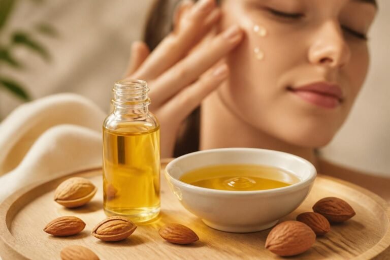 découvrez les bienfaits de l'huile d'amande douce pour le visage et comment l'utiliser efficacement sur les peaux sensibles pour nourrir, apaiser et protéger votre peau au quotidien.