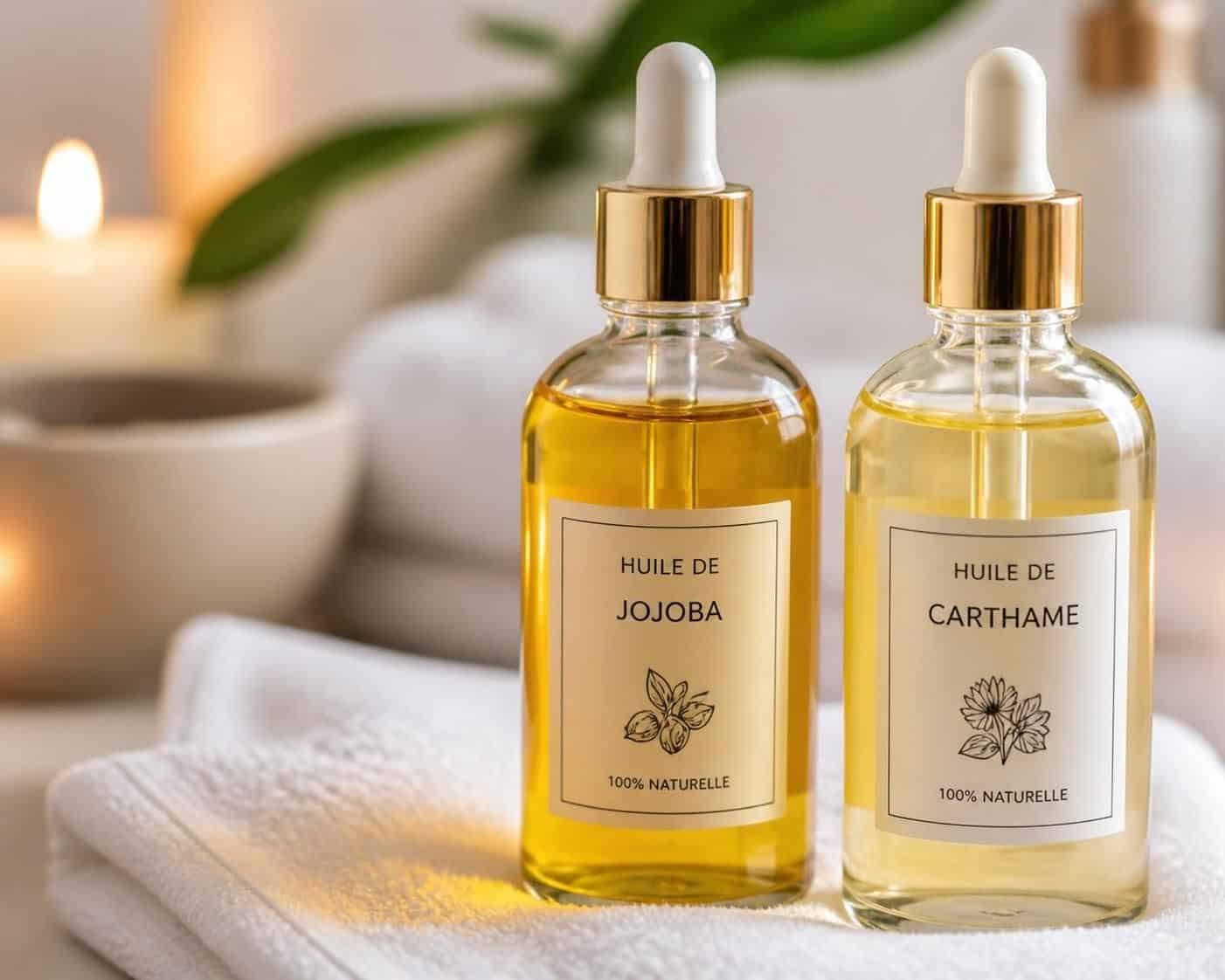 découvrez quelle huile choisir pour peau grasse entre l'huile de carthame et l'huile de jojoba, leurs bienfaits et conseils d'utilisation pour une peau saine et équilibrée.